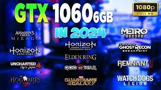 GTX 1060 6GB Test in 12 Games in 2024 - 1080P