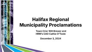 Halifax Regional Municipality Proclamations | Ability To Rise 2024