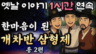 드디어 한마음 한 뜻이 된 개차반 삼형제!! 황씨부인전 13화/듣다보면 꿀잠드는 1시간 연속 옛날이야기/ 중간광고 없음/잘때 듣는 이야기,오디오북,꿀잠,전래동화