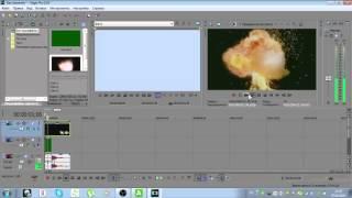 КАК СДЕЛАТЬ эфект  ВЗРЫВА В Sony Vegas Pro