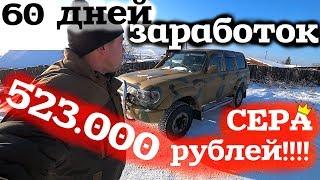 Мой Заработок в тайге 523.000 руб. За 60 дней! Промысел! Сбор Серы жевательной.