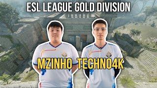 Mzinho POV w/Techno4K + VOICE COMMS (24/10/15) CS2 ESN LEAGUE - GOLD DIVISION August 19th 2024