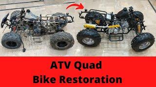 ATV Restoration Projects restore Complete ATV Quad Bike 50 Year Old