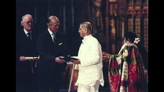 Swadhyay Parivar - Dadaji Pandurang Shastri Athavale Receiving Templeton Award Video