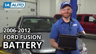 How to Replace Battery 2006-2012 Ford Fusion