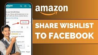 How To Share Amazon Wish List To Facebook !