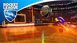 NIEUWE GAME MODE BASKETBAL!! (Rocket League #2)