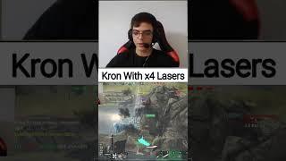 Kron With x4 Lasers - Modern Warships  #gaming #ibragod