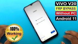 Vivo V20 FRP Bypass/Reset Google Account Lock Android 11/Vivo V2025 FRP Unlock 2021 (Without Pc)