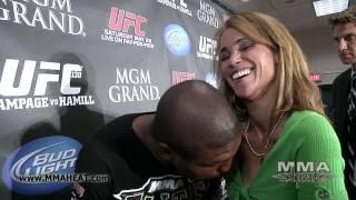 UFC 130's Rampage Jackson on Revenge Fights, His Black Fans + Motorboating