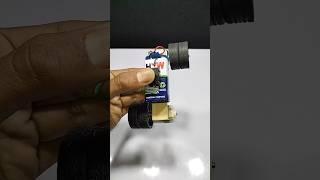 Homemade dc car | Simple car with motor #hackerpritam #experiment #shorts