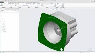 Creo parametric 5 - использование отдельных регионов эскиза в операциях