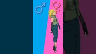 couples gender swap  #naruto #anime #shorts #couple