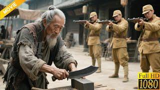 2025 Action Movie: Japs gun down an old ironsmith, enraging Kung Fu kid to slay 6 Japanese officers.