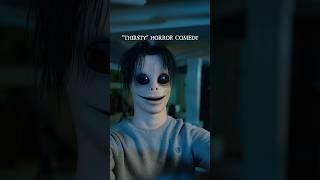 CREEPY EXTRATERRESTRIAL abducts girl at the local gym ️ #horror #horrorfilm #horrorshortfilm