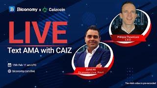 CAIZ LIVE AMA Session on Biconomy