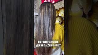 Hair Transformation @ JHHB SALON BY PREET #jhhbsalonkanpur