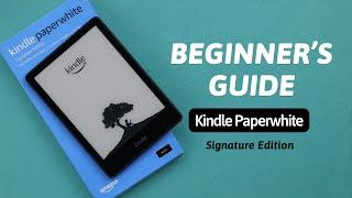 How To Use A Kindle Paperwhite SE! 2024 [Complete Beginner's Guide]