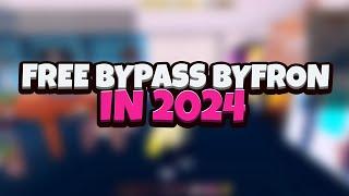 THE NEWEST BYFRON BYPASS METHOD TUTORIAL IN 2024 | HOW TO BYPASS BYFRON