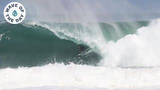 Wave of the Day: Greg Long “One and Done” on Solid, Spitting Righthand Tube