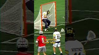 Was this a sweatpants save? #shorts #goalie #lacrosse