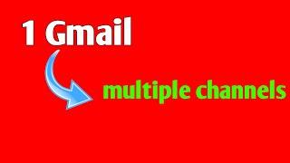 How to create two youtube channel with a gmail account || second youtube channel