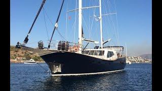 22 m Steel Hull MotorSailer CE Ocean Class / For Sale from First Owner Interior video Tour