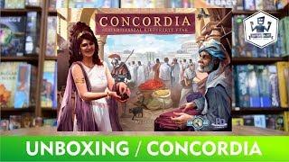 Unboxing Concordia (PD Verlag) | by Ali Plays a Lot