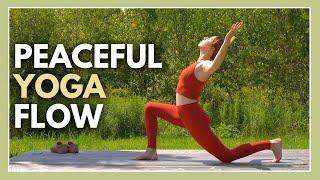 30 min Peaceful Slow Yoga - Minimal Cues & Lots of Silence