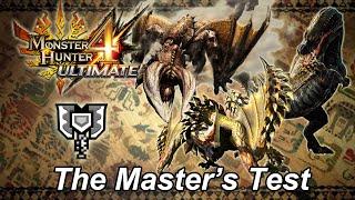 MH4U The Master's Test (Charge Blade) - 6'44''40