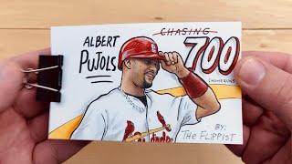 Albert Pujols 700 Homeruns (a flipbook)