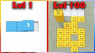 Stack Blocks 3D - Gameplay Walkthrough - Levels 1-100