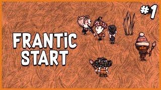  DST with the Crew - A Frantic Start | Don't Starve Together Gameplay | Part 1