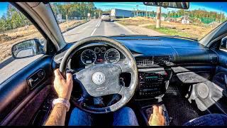 2003 Volkswagen Passat B5 (1.9 TDI 130 hp) | POV Test Drive #2225 Joe Black