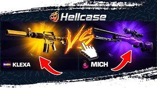 WT* BOT PULLED VERY EXPENSIVE SKIN ON HELLCASE ! HELLCASE PROMO CODE 2024 ! HELLCASE GIVEAWAY 2024 !