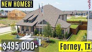 INSIDE A $495,000 NEW BUILT HOME IN FORNEY TX. | New Homes DFW | Oleg Sedletsky Realtor