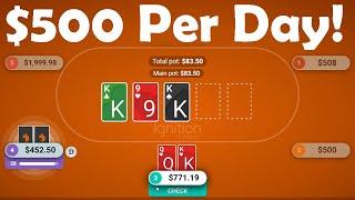 Mastering 6 Max Poker in 2025 - $500 Per Day Method! ️