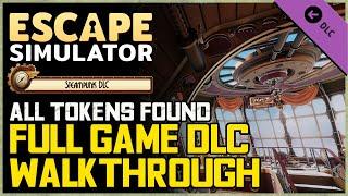 Escape Simulator Steampunk DLC 100% Walkthrough - All Tokens