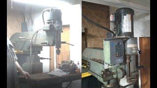 Retrofitting a motor on Johansson Drill Press Part 1/2