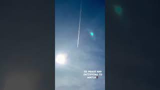 Corntrails In The Sky Airbus A350 Cruising At 40000FT #shorts #aviation #altitude #a350 #airbus #473