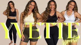 ​@yvettesports_official Activewear Try-On Haul | + 15% OFF Code Mer15 | Midsize Curvy Size 8-10