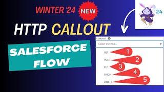 Winter '24: HTTP Callouts – All Methods Callout SF Flow  | Winter'24 Update ️| @SalesforceHunt