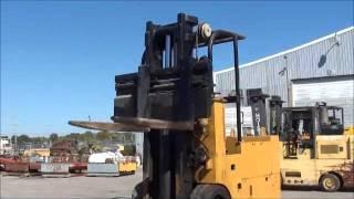 40,000 Lb Electric Forklift available at Hilco Industrial auction of Bullseye Enterprises