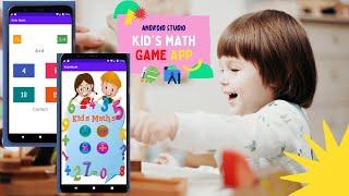 kid's math game example in android studio\simple math app with android studio #SolutionCodeAndroid