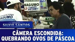 Câmeras Escondidas (17/01/16) - Quebrando Ovos de Páscoa