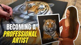 Want to be a FULL-TIME Artist? | Journey to becoming a Professional Painter