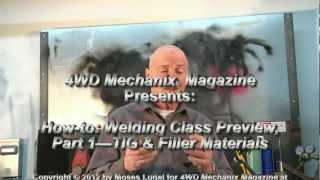 4WD Mechanix Magazine: Welding Class Preview Pt. 1—A TIG Welding Repair