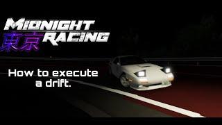 [TUTORIAL] How to execute a drift in Midnight Racing Tokyo.