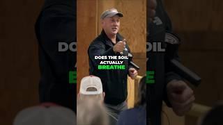 The Soil BREATHES? #regenerativeagriculture #sustainableagriculture #soilhealth #planthealth