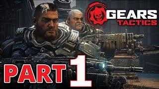 Gears Tactics Part 1 No Commentary Game Play | Meet Gabe Diaz & Sid